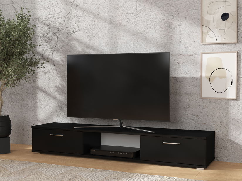 TV stolek Aris (černá matná)