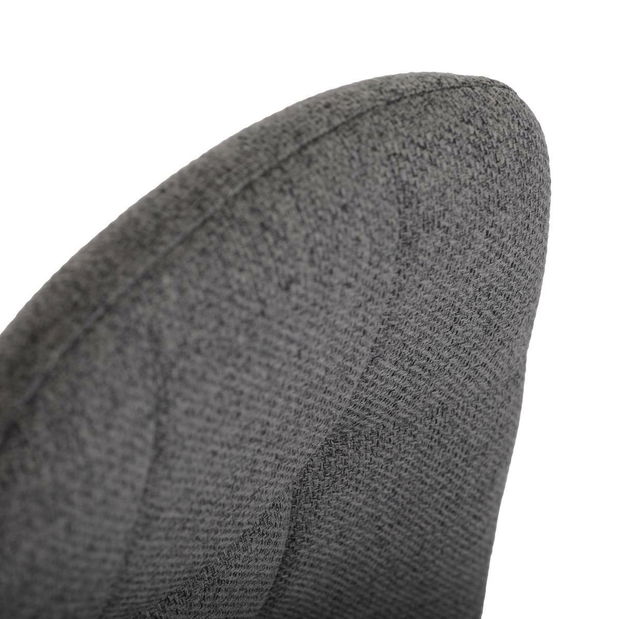 Jídelní židle Deleito (šedá)