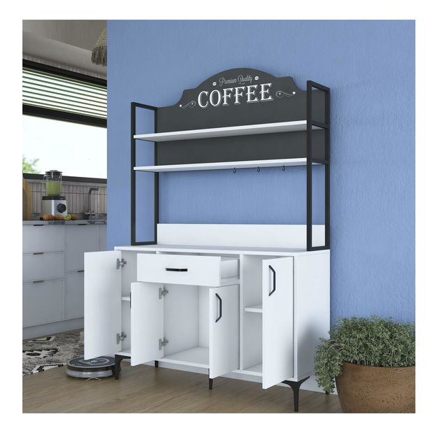 Příborník Jenaretta 130 (bílá)