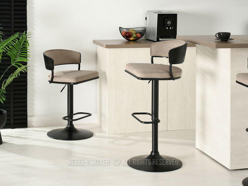 Židle Marta H (béžová + černá)