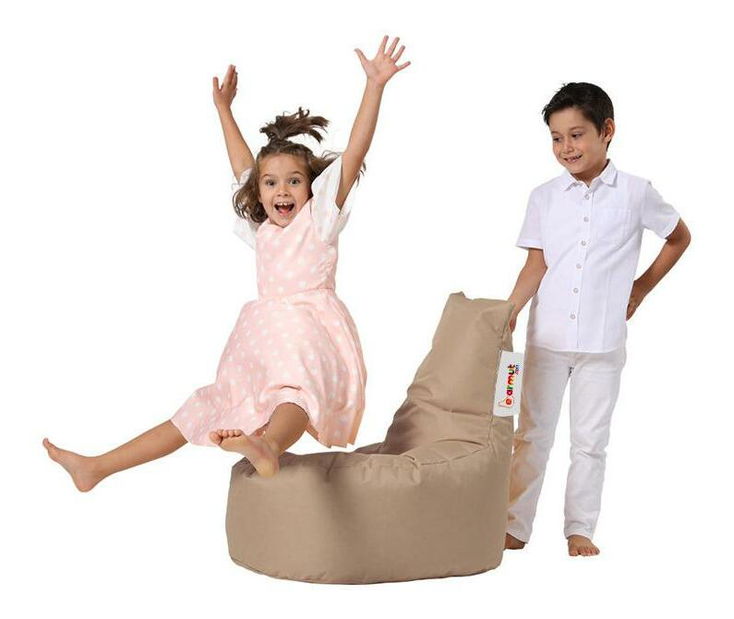 Sedací pytel Balaton (šedohnědá)