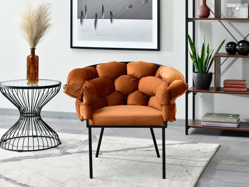 Relaxační křeslo Piplio (černá)