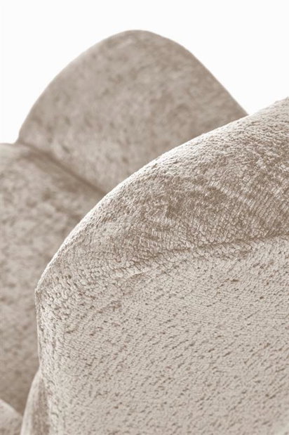 Houpací křeslo Caster (béžová)