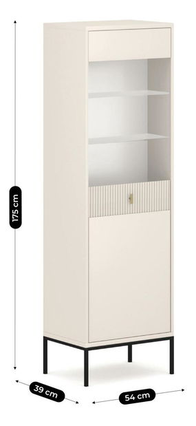 Vitrína Militaba (kašmír)