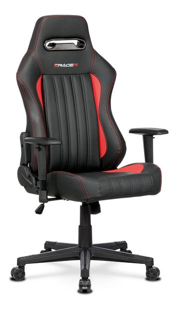 Kancelářské/herní křeslo Farello-F06-RED (černá + červená)