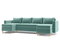 Rohová sedací souprava U Lover (zelená)