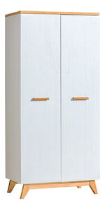 Šatní skříň Kapucin K1 (borovice andersen + dub nash)