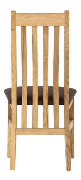 Jídelní židle Cardenal (dub + hnědá)