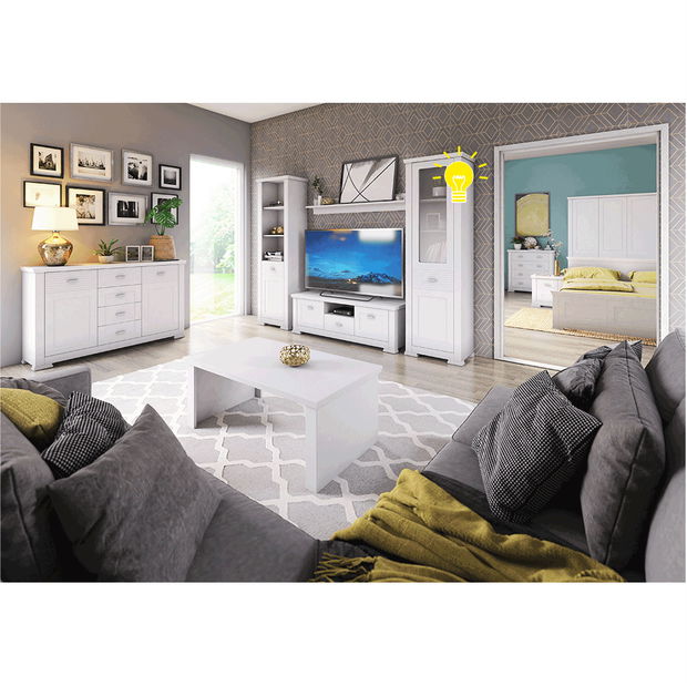 LED osvětlení 4-bodové Aryness (bílá)