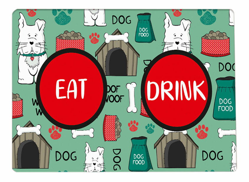 Podložka pod misky Cats 2 (vícebarevné)