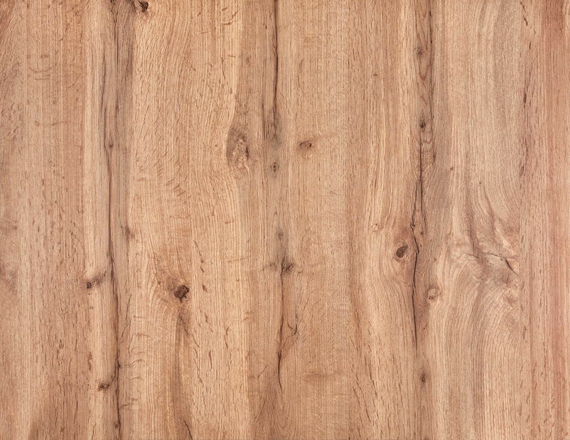 Jídelní stůl Denver (dub wotan + černá)