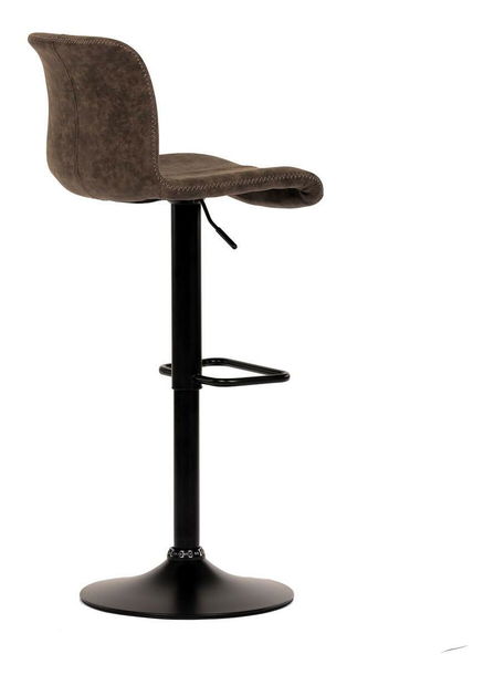 Barová židle Ampliase (hnědá)