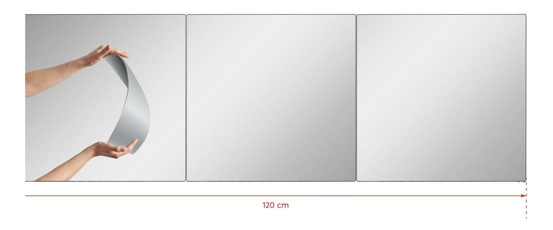 Zrcadlo Sivuko 12 (stříbrná)