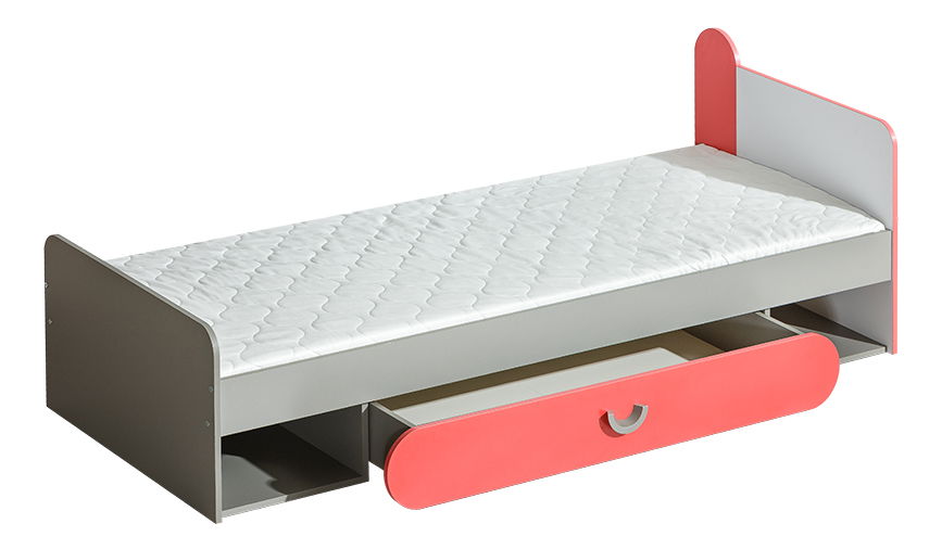 Jednolůžková postel 80 cm Flume F13 (s roštem a úl. prostorem)