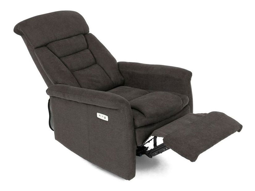 Polohovací křeslo Traste (hnědá)