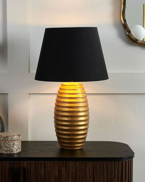 Stolní lampa Etno (zlatá)