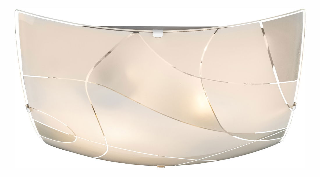 Stropní/nástěnné svítidlo Paranja 40403-2 (moderní/designové) (bílá + satinovaná)