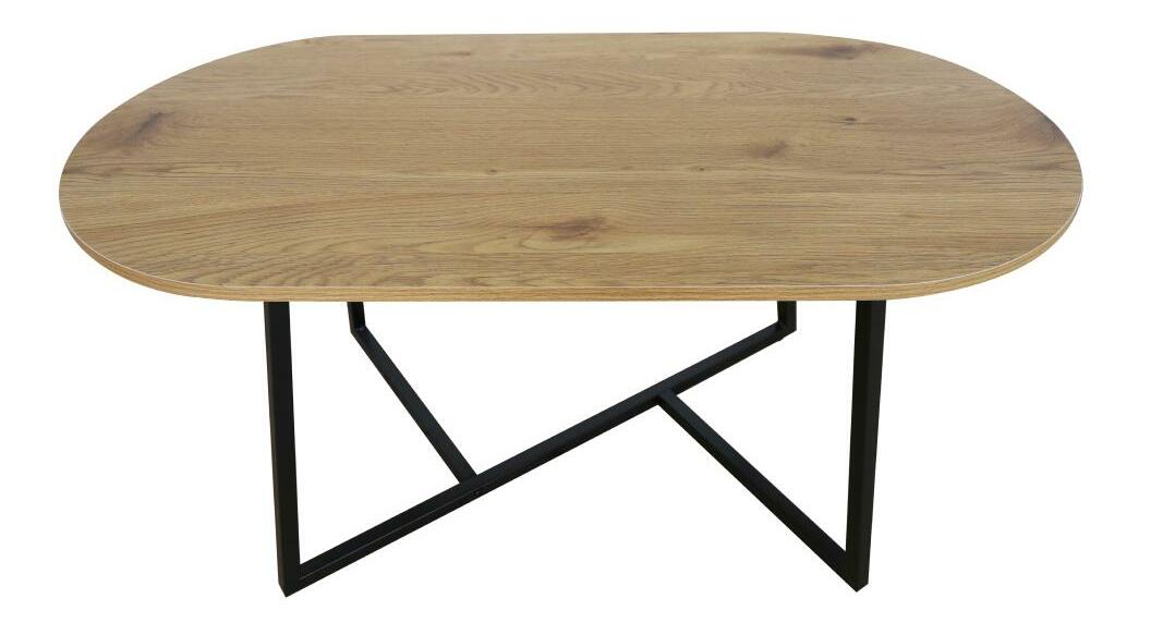 Konferenční stolek Free (dub + černá)