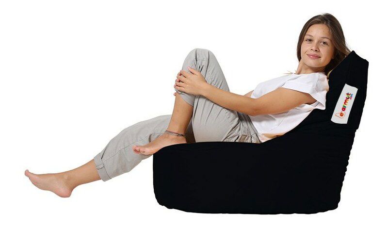 Sedací pytel Balaton (černá)