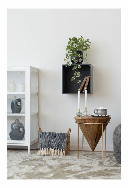 Set 4 ks talířů Seadoria 3 (šedá + hnědá)