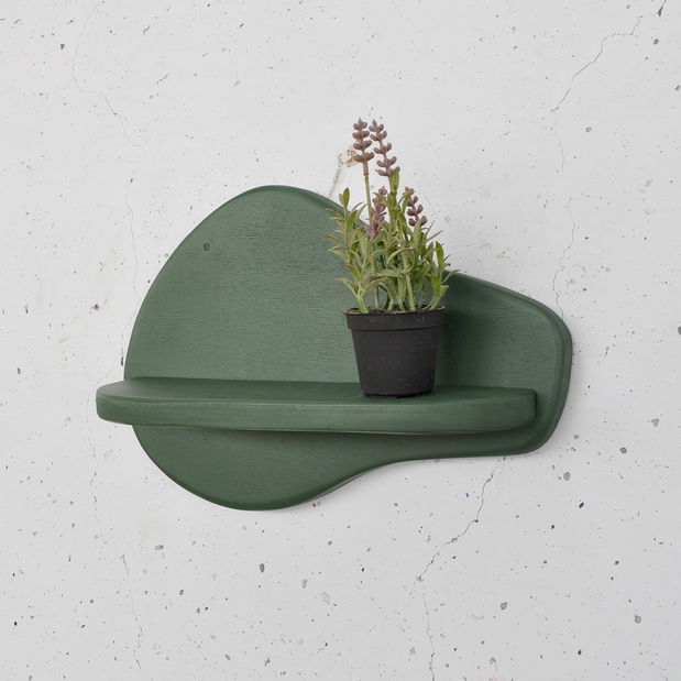 Závěsná police Mehehe (zelená)