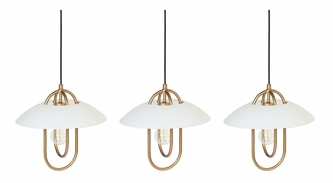 Závěsné svítidlo Natza (zlatá)