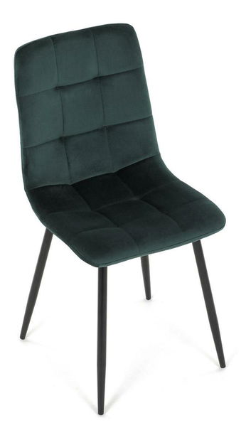 Jídelní židle Cereria (tmavě zelená)