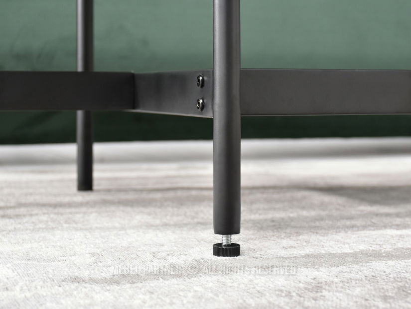 Konferenční stolek Lorelail S (ořech + černá)