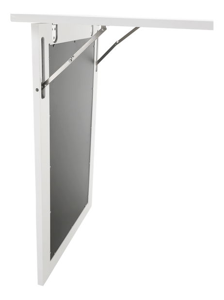 Skládací stůl na zeď s křídovou tabulí Zelman (bílá)