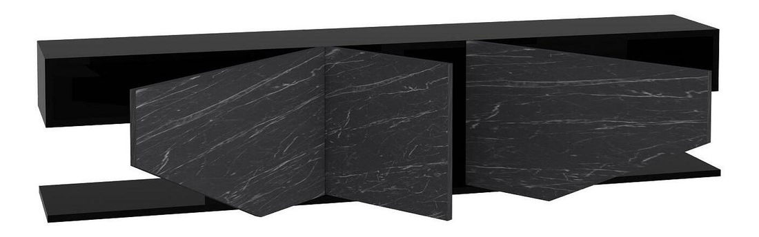 TV stolek/skříňka Ivonne 1 (černá)