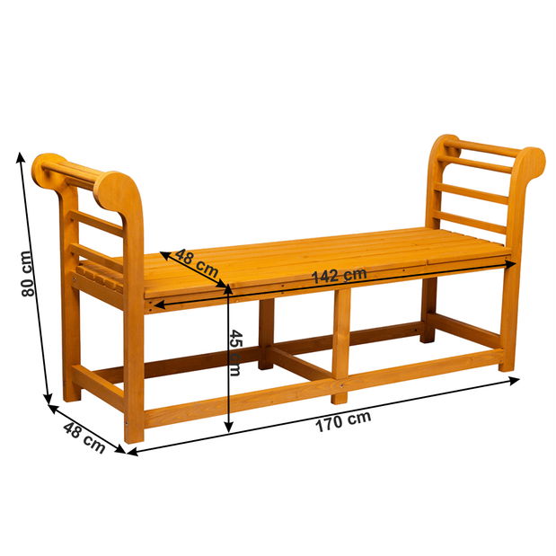 Zahradní lavička Untara