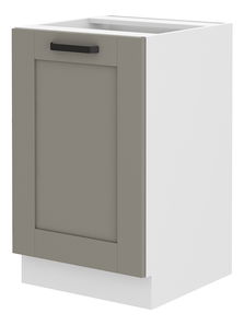 Dolní kuchyňská skříňka pod dřez Lucid 50 ZL 1F BB (claygrey + bílá)