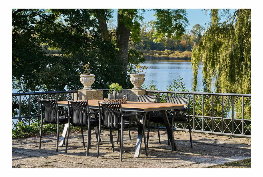 Zahradní židle Tantinaina (černá)