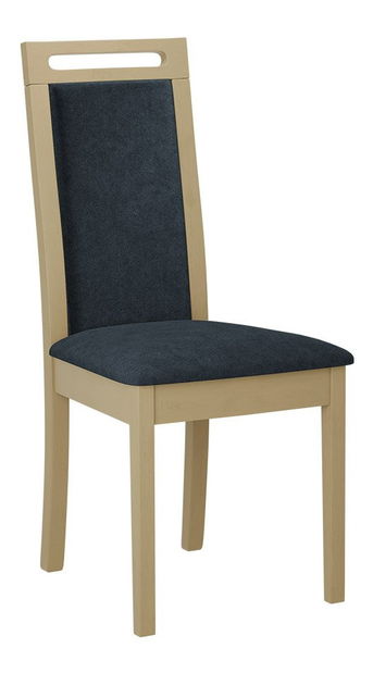 Jídelní židle Hellen VI (ořech + modrošedá)