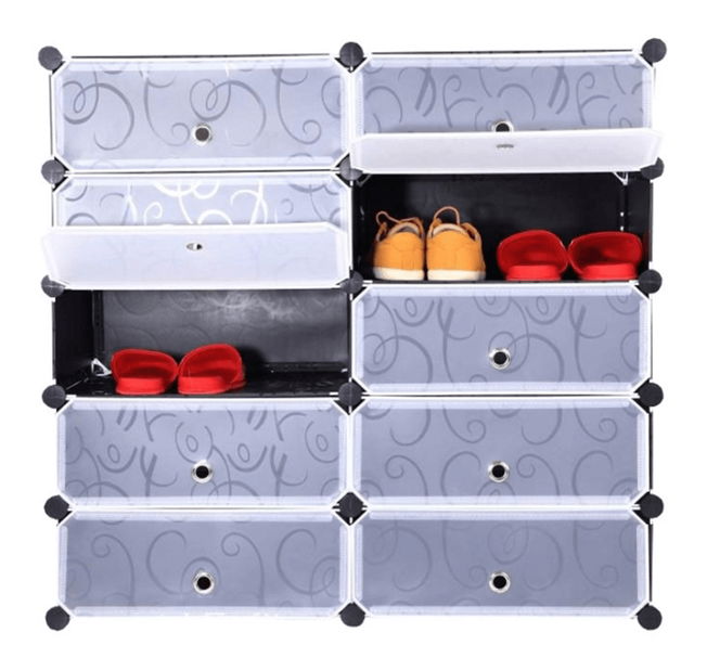 Botníkový organizér Barrowby TYP01 (plast + kov)