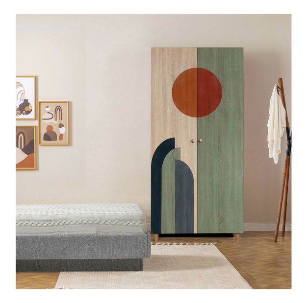 Šatní skříň Lydie 972 (dub sonoma)