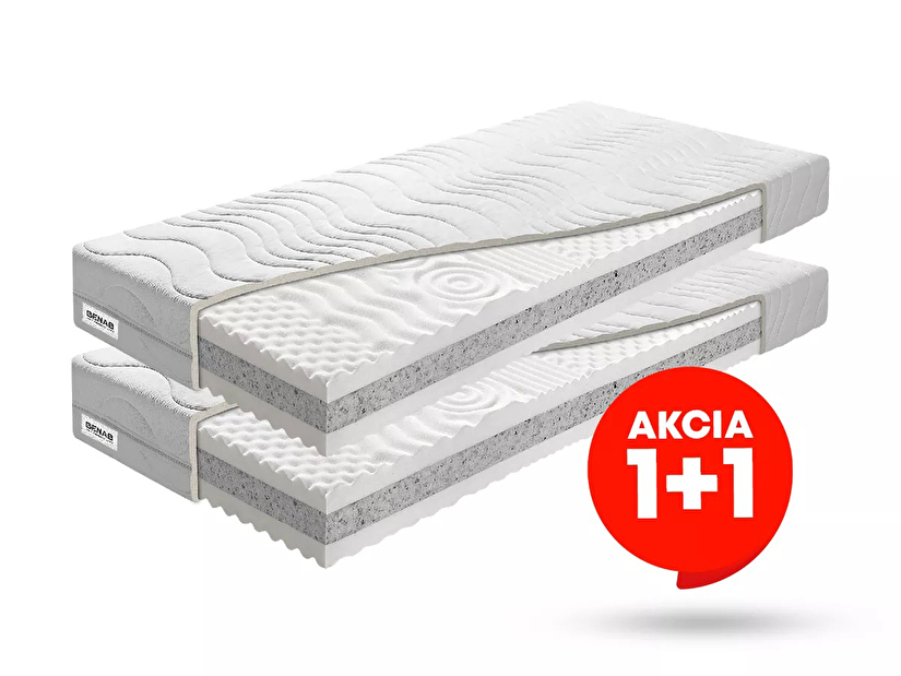 Pěnová matrace Benab Taranis Optimal 2.0 200x80 cm (T5) *AKCE 1+1