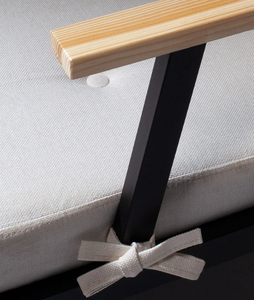 Zahradní 1 -místná pohovka Algol (béžová)