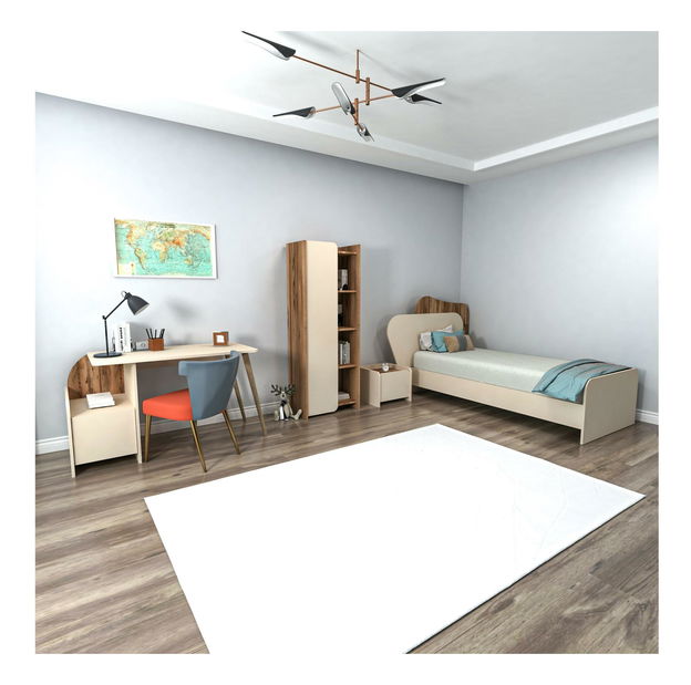  Studentský pokoj Somimi 7 (ořech světlý + béžový)