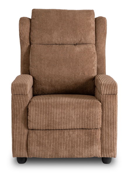 Polohovací křeslo Suplicios (hnědá)