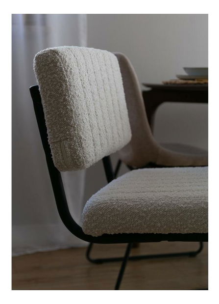 Jídelní židle Starsky (bílá + černá)