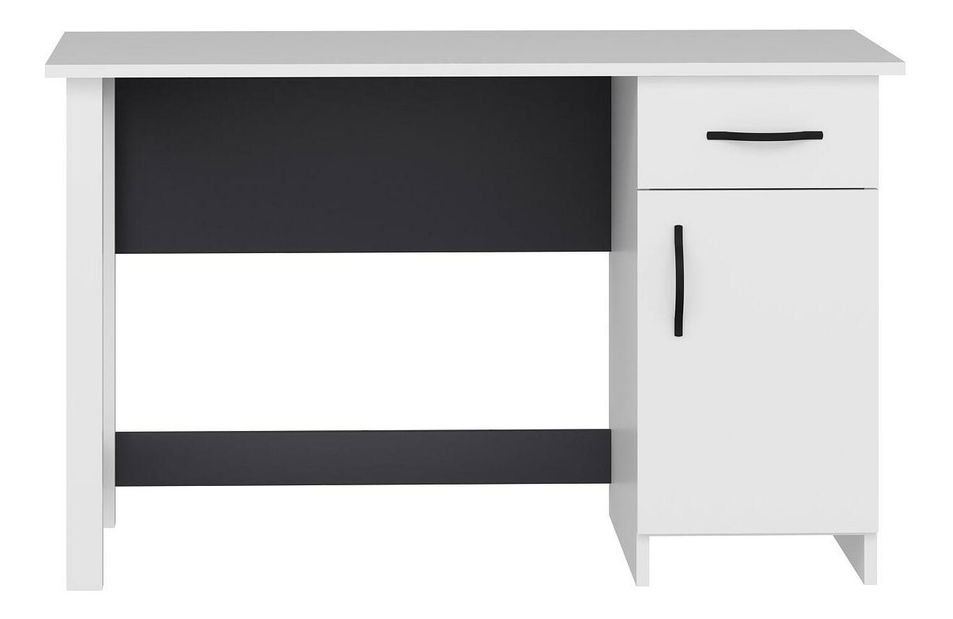 PC stolek Nudala (bílá + antracit)