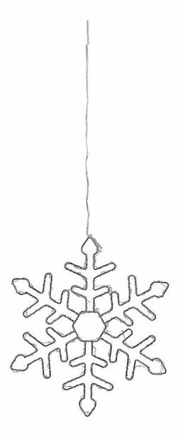 Set 3 ks vnějších závěsných vloček Lohza (stříbrná)