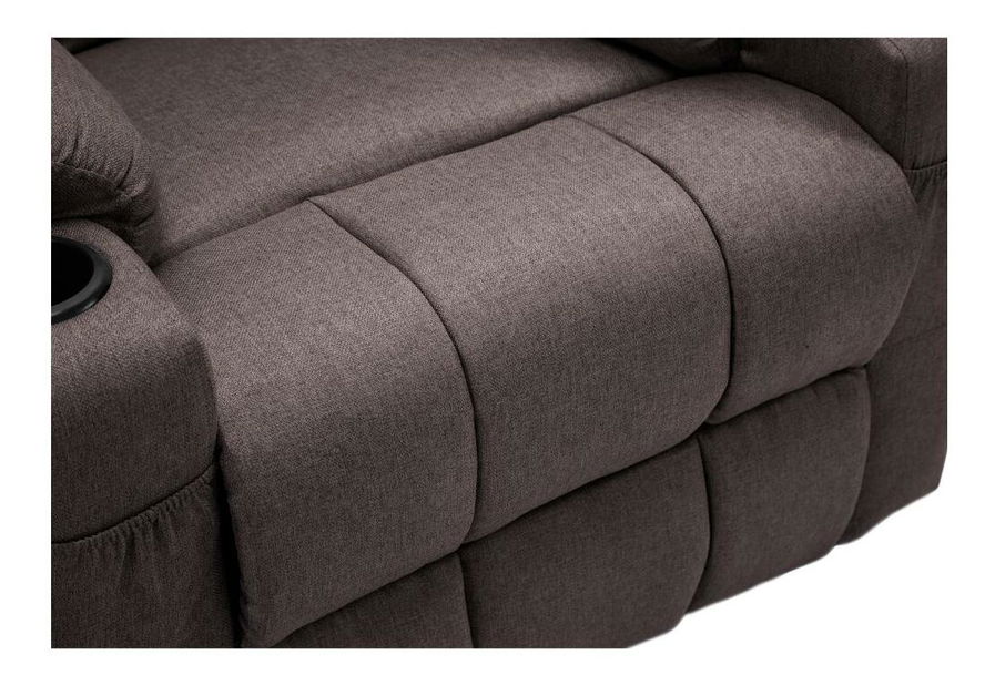 Masážní křeslo Hipocresias (hnědá)