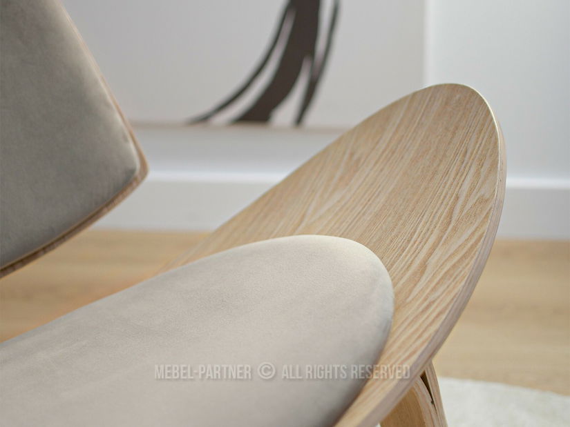 Křeslo Ronaldo (dub)