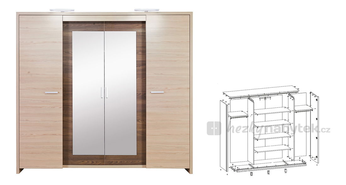 Osvětlení ke skříni Spa LED (2 ks.)