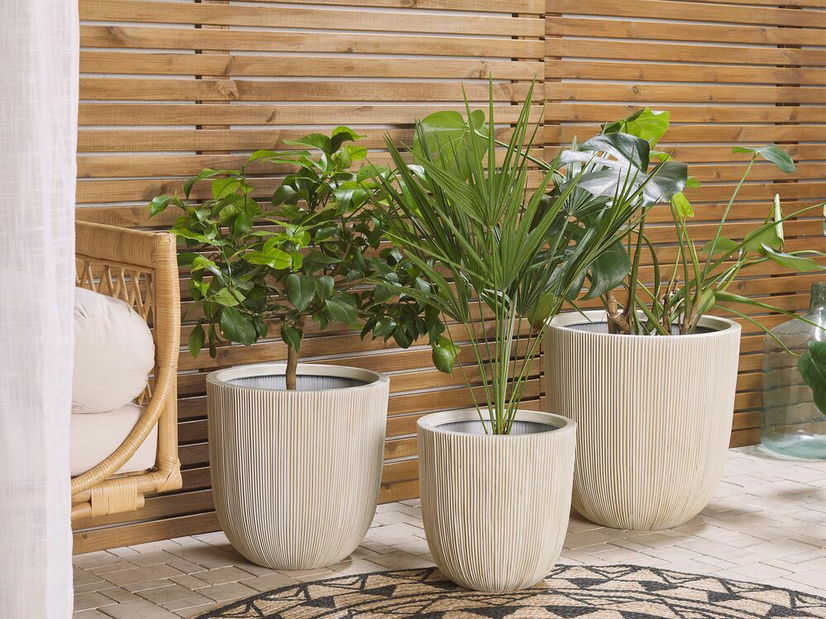 Květináč 48 cm Chos (béžová)