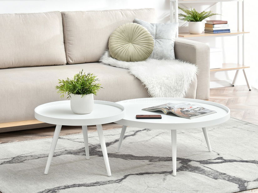 Konferenční stolek Lantan Zest Xl (bílá)