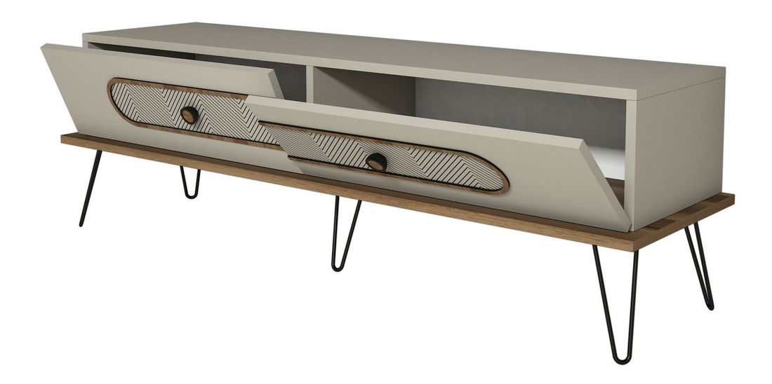 TV stolek/skříňka Enrico (Krémová)