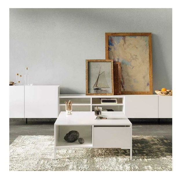 Konferenční stolek Salome 6 (diamantová bílá)